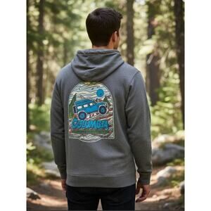 New NWT Columbia Grey Pullover Hoodie Size Large